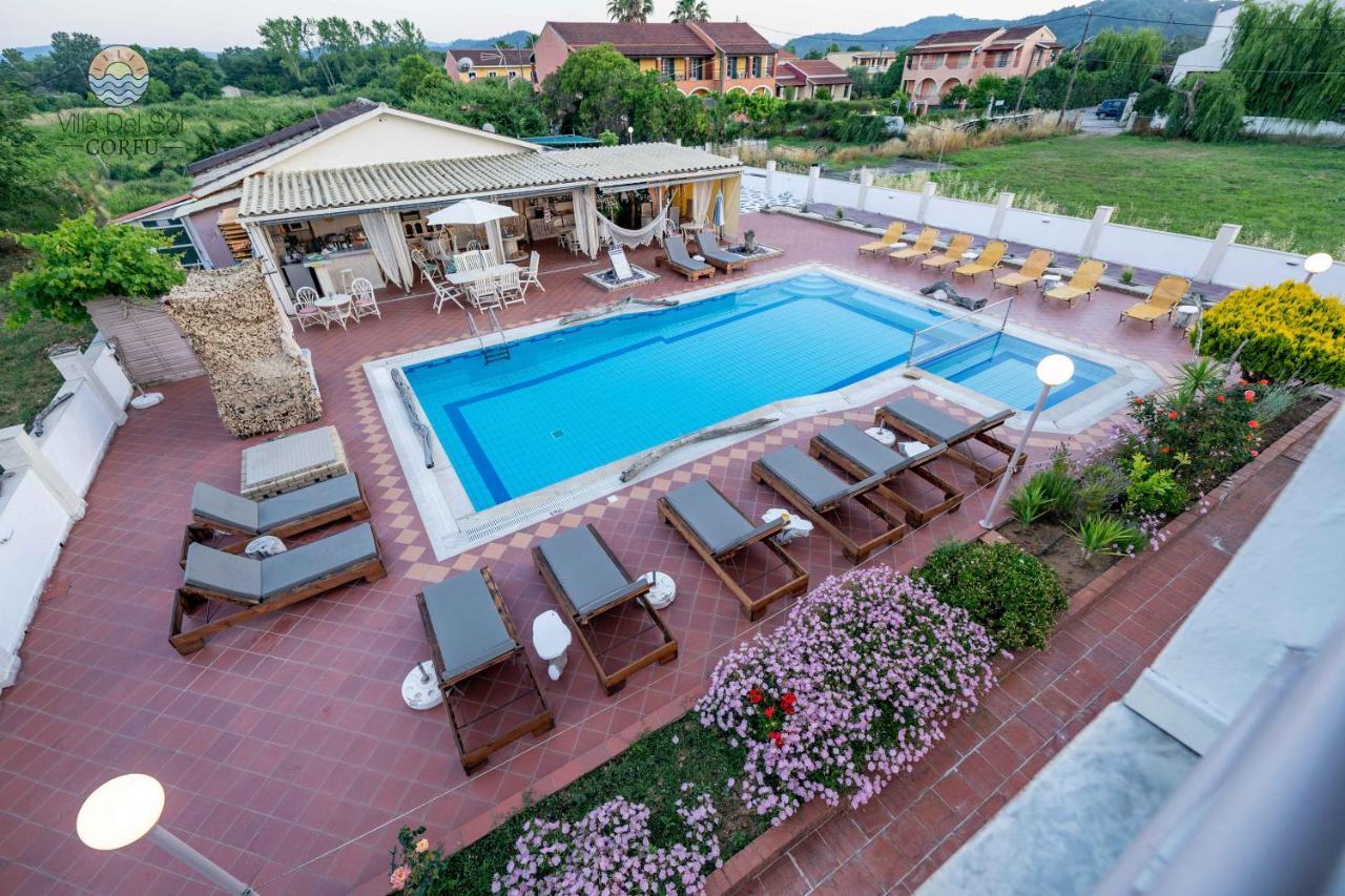 Villa Del Sol Corfu シダリオン エクステリア 写真
