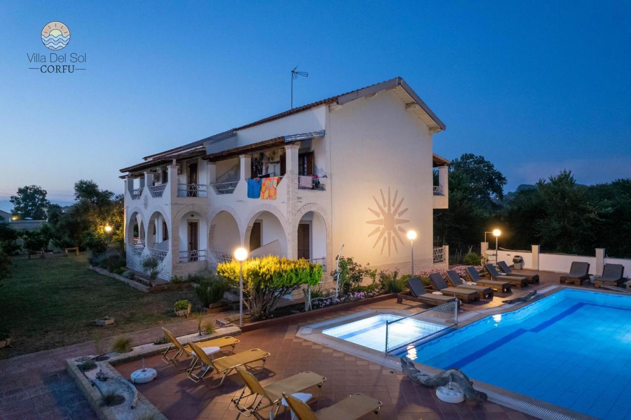 Villa Del Sol Corfu シダリオン エクステリア 写真