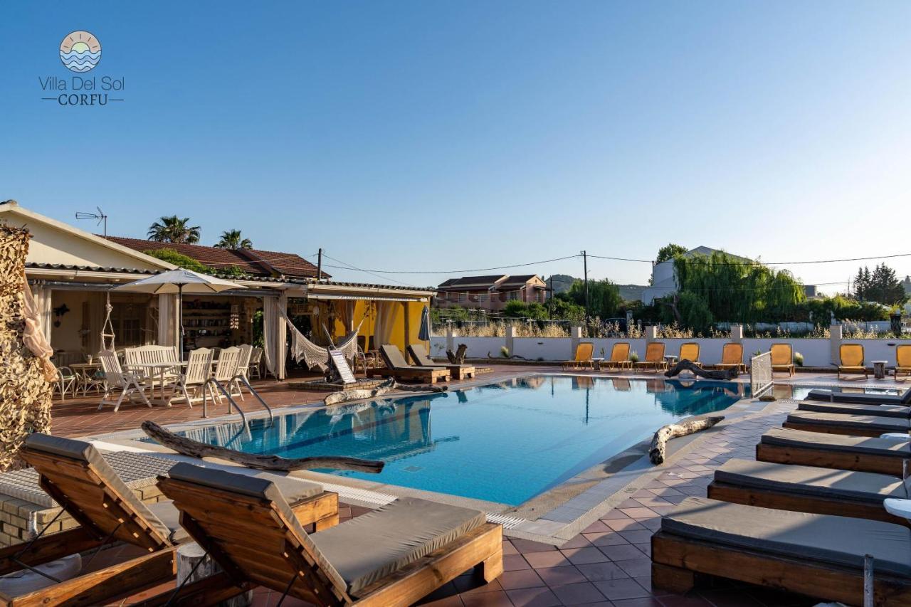 Villa Del Sol Corfu シダリオン エクステリア 写真