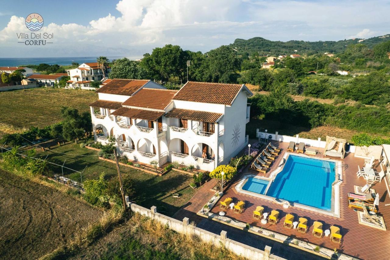Villa Del Sol Corfu シダリオン エクステリア 写真