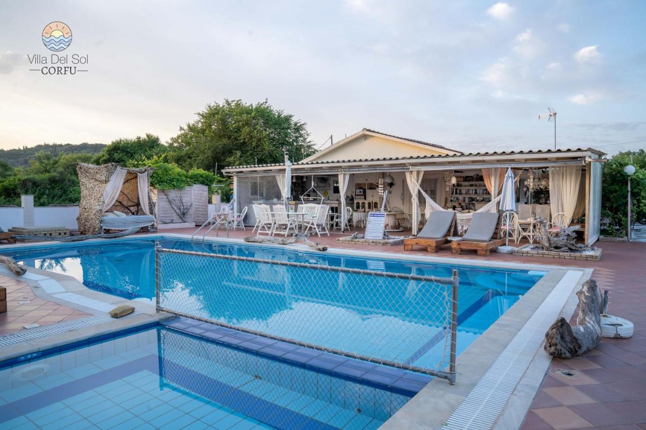 Villa Del Sol Corfu シダリオン エクステリア 写真