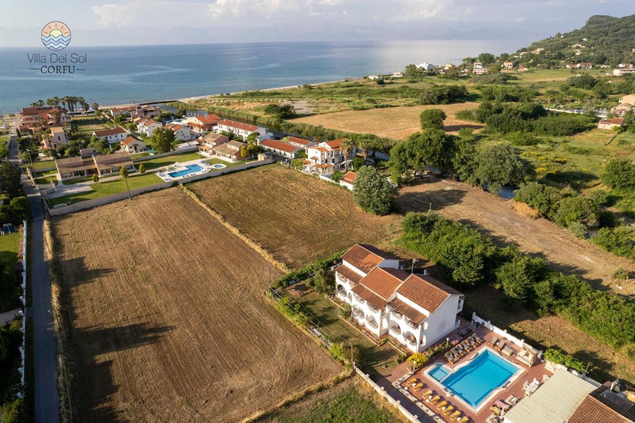 Villa Del Sol Corfu シダリオン エクステリア 写真