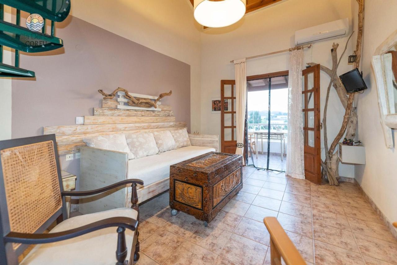 Villa Del Sol Corfu シダリオン エクステリア 写真