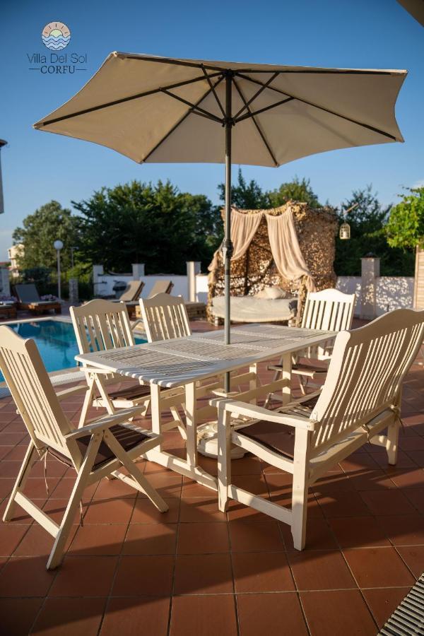 Villa Del Sol Corfu シダリオン エクステリア 写真