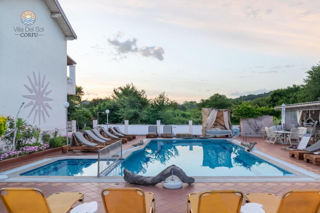 Villa Del Sol Corfu シダリオン エクステリア 写真