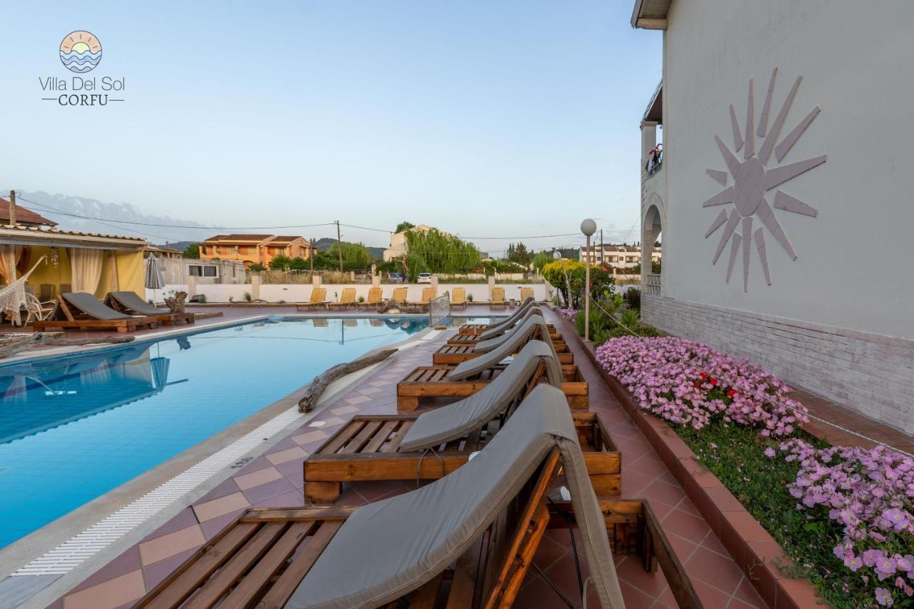 Villa Del Sol Corfu シダリオン エクステリア 写真