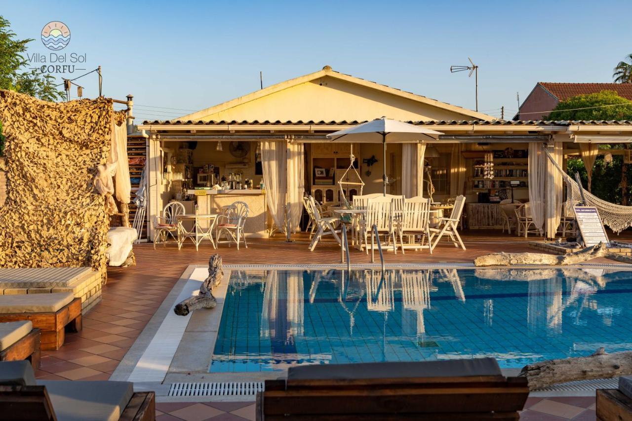 Villa Del Sol Corfu シダリオン エクステリア 写真