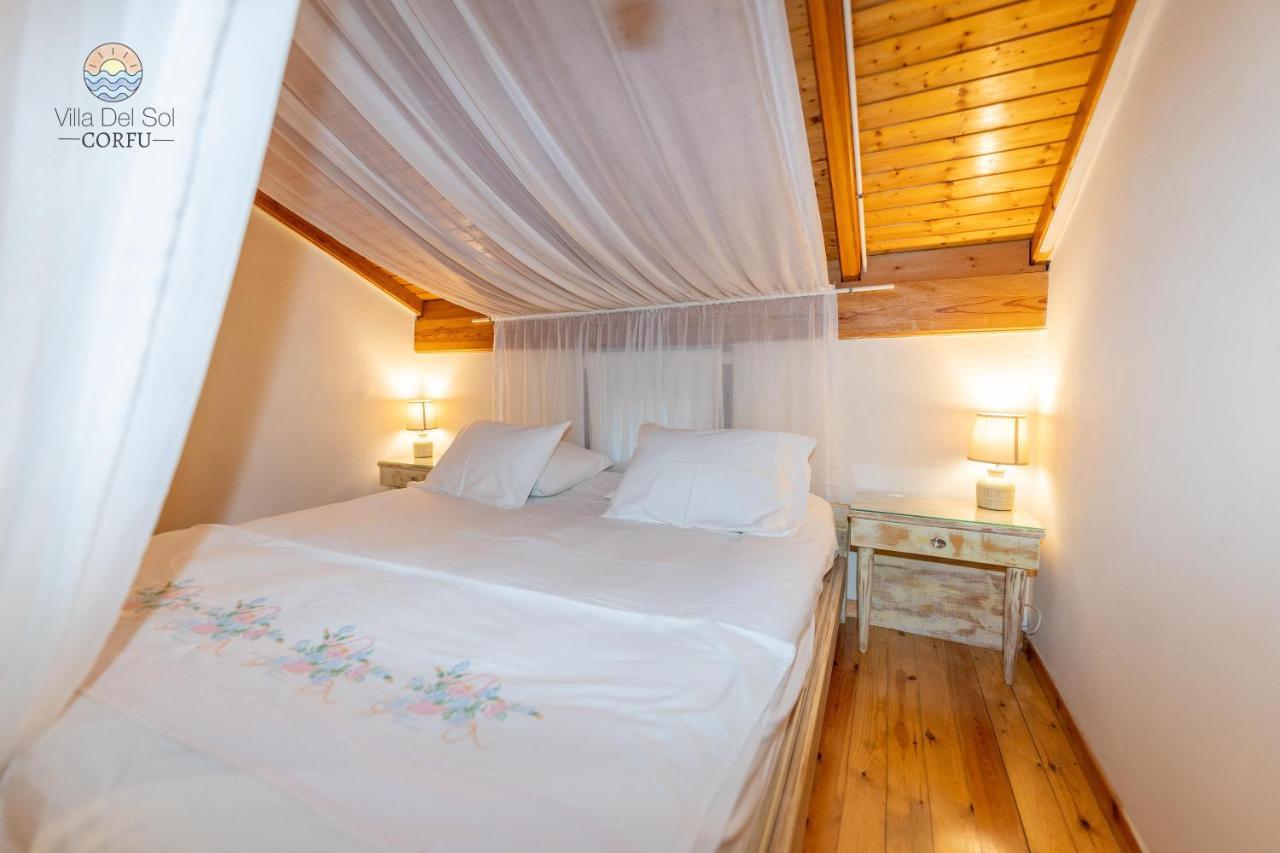 Villa Del Sol Corfu シダリオン エクステリア 写真