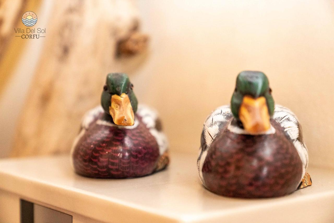 Villa Del Sol Corfu シダリオン エクステリア 写真