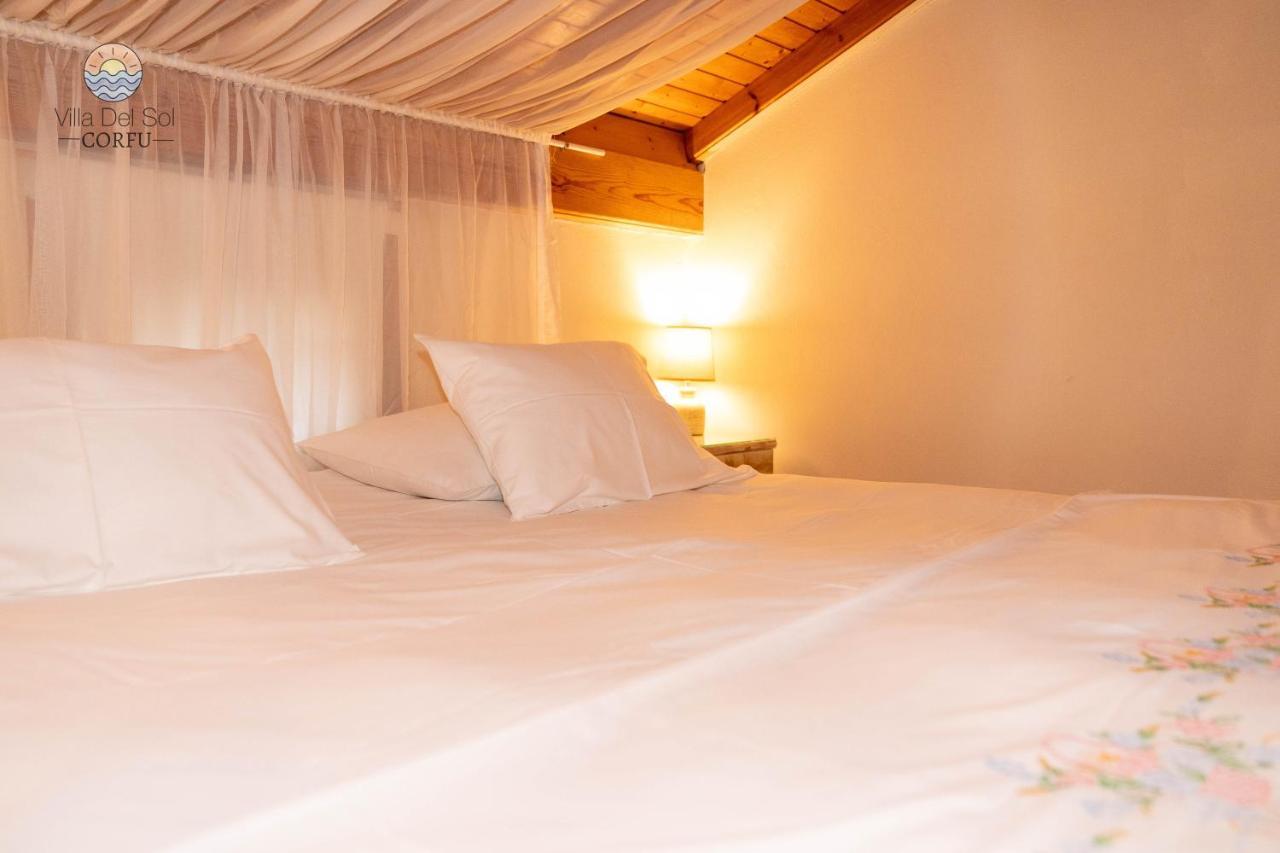 Villa Del Sol Corfu シダリオン エクステリア 写真